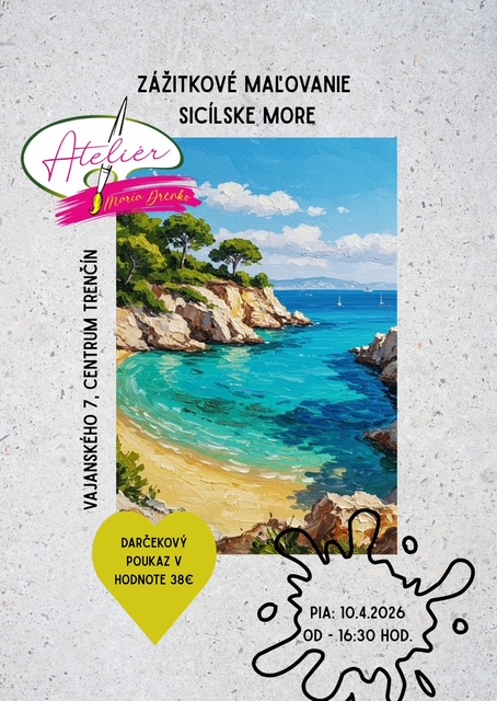 zážitkové maľovanie sicílske more zážitkové maľovanie sicílske more