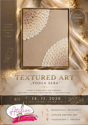 Z&aacute;žitkov&eacute; maľovanie Textured art